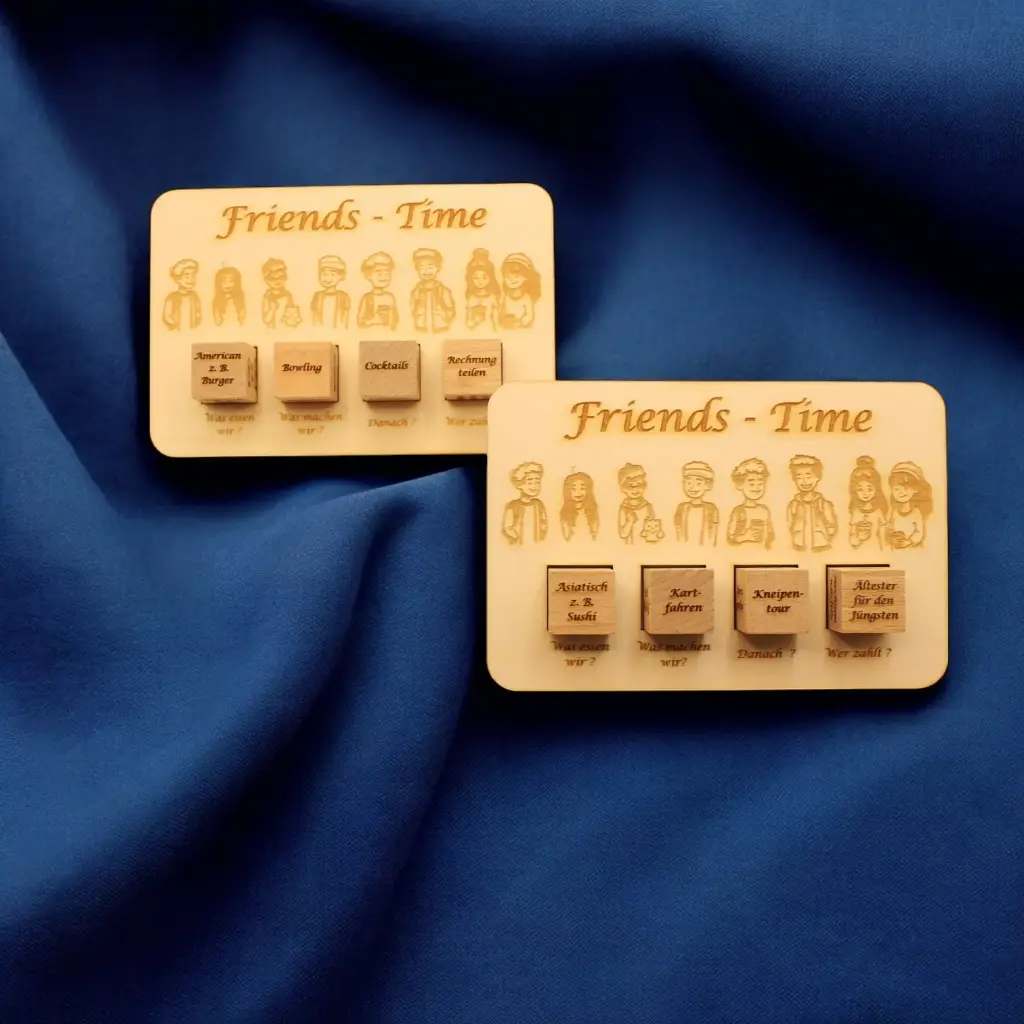 [EvGe-La-514] Friends-Time Würfelspiel – 2er Set zum Spezialpreis 