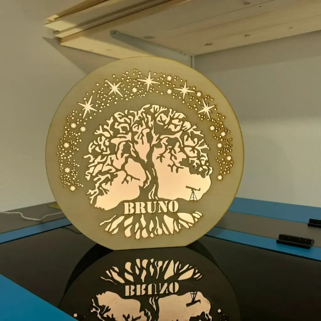 [EvGe-La-403-1] Lebensbaum Lampe mit Wunschnamen (Fix und Fertig-Version)