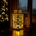 Schneeflocken Laterne